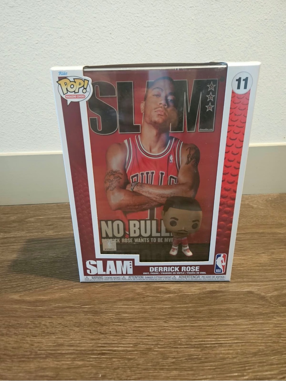 Derrick Rose Funko Cover/ Chicago Bulls/#11 new/ original packed.